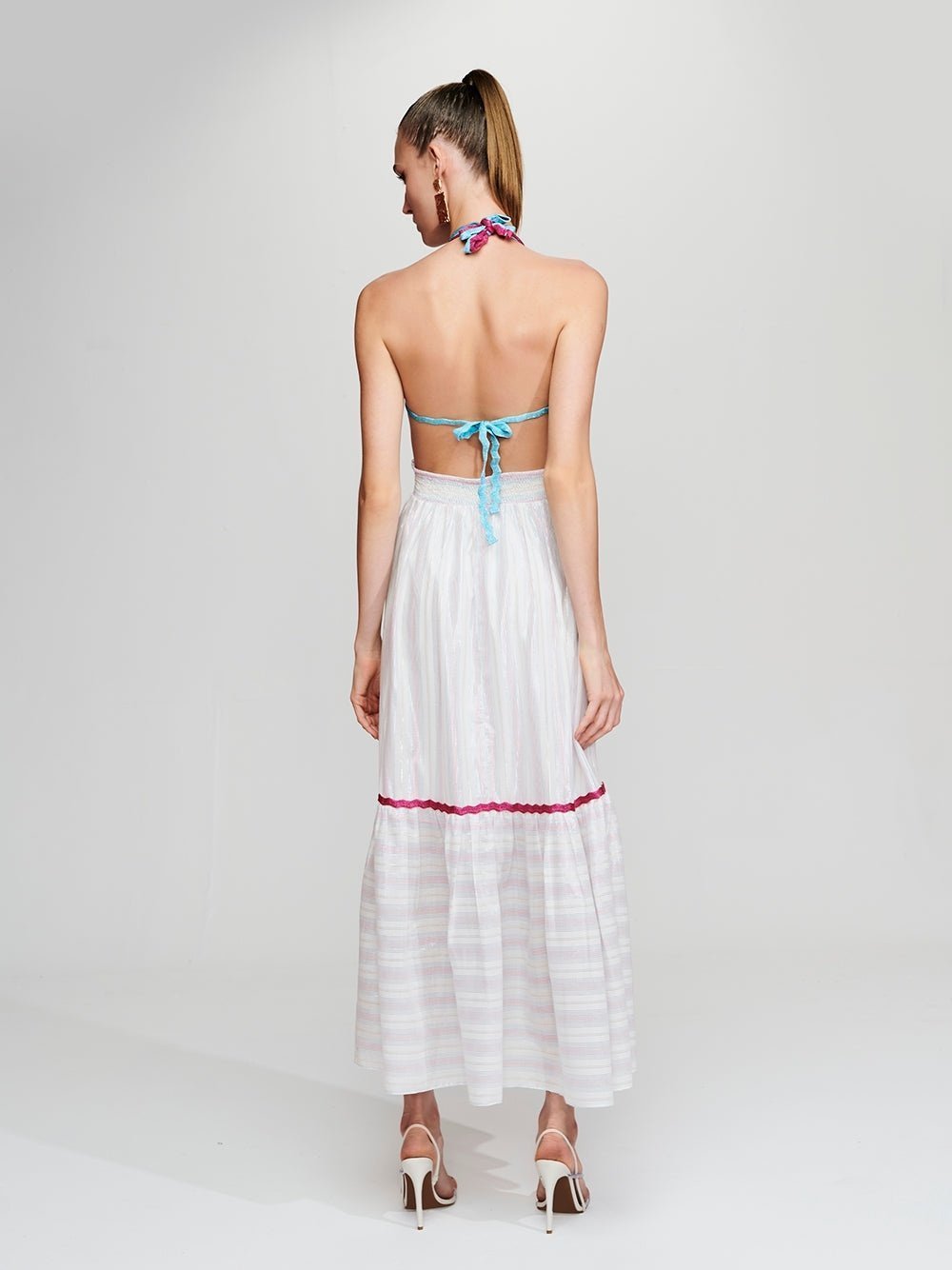 Deep V Neck Dress