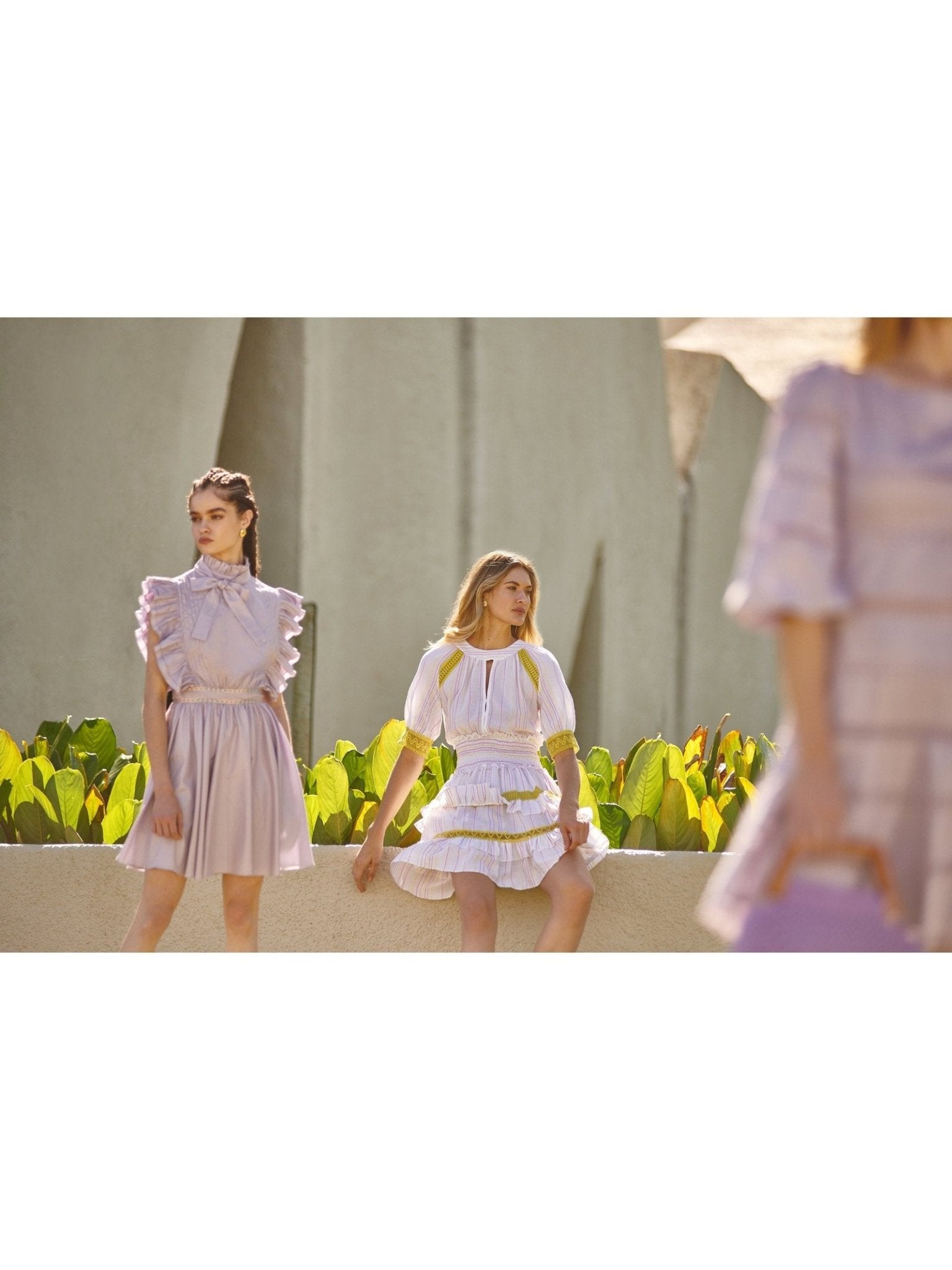 Timeless Collection - White Short Dress