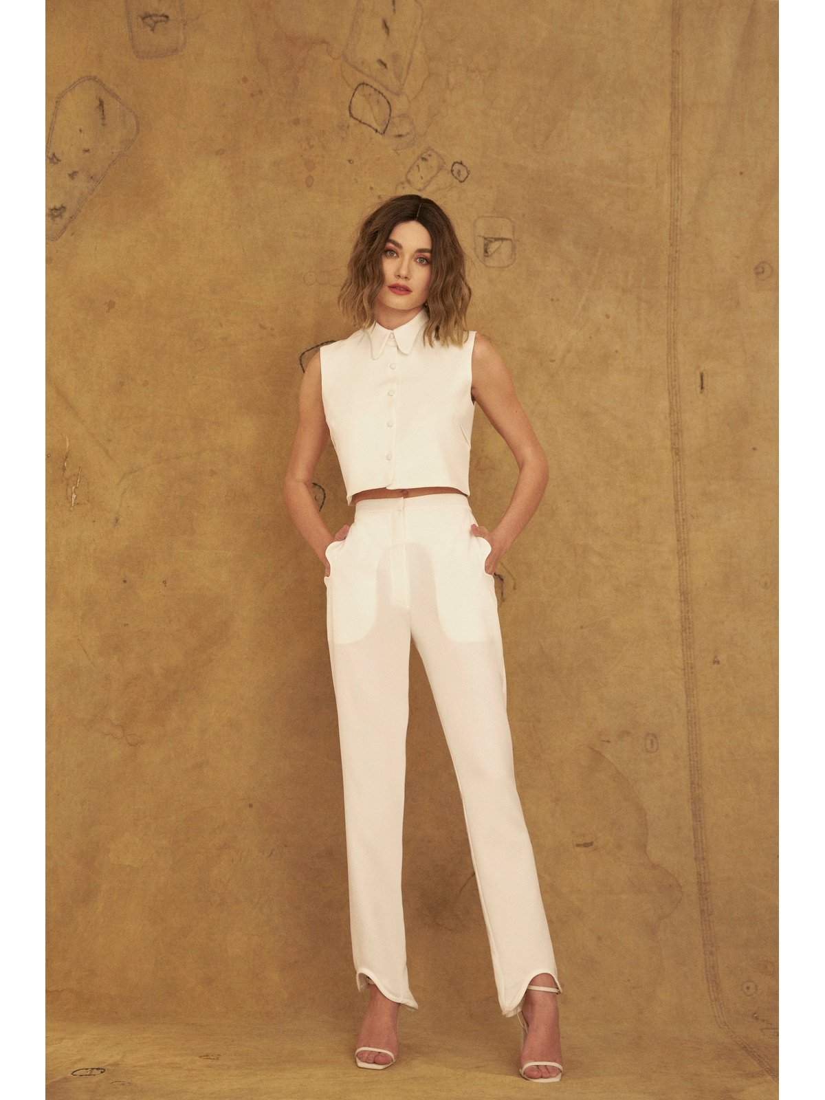 HL Hand Pants White