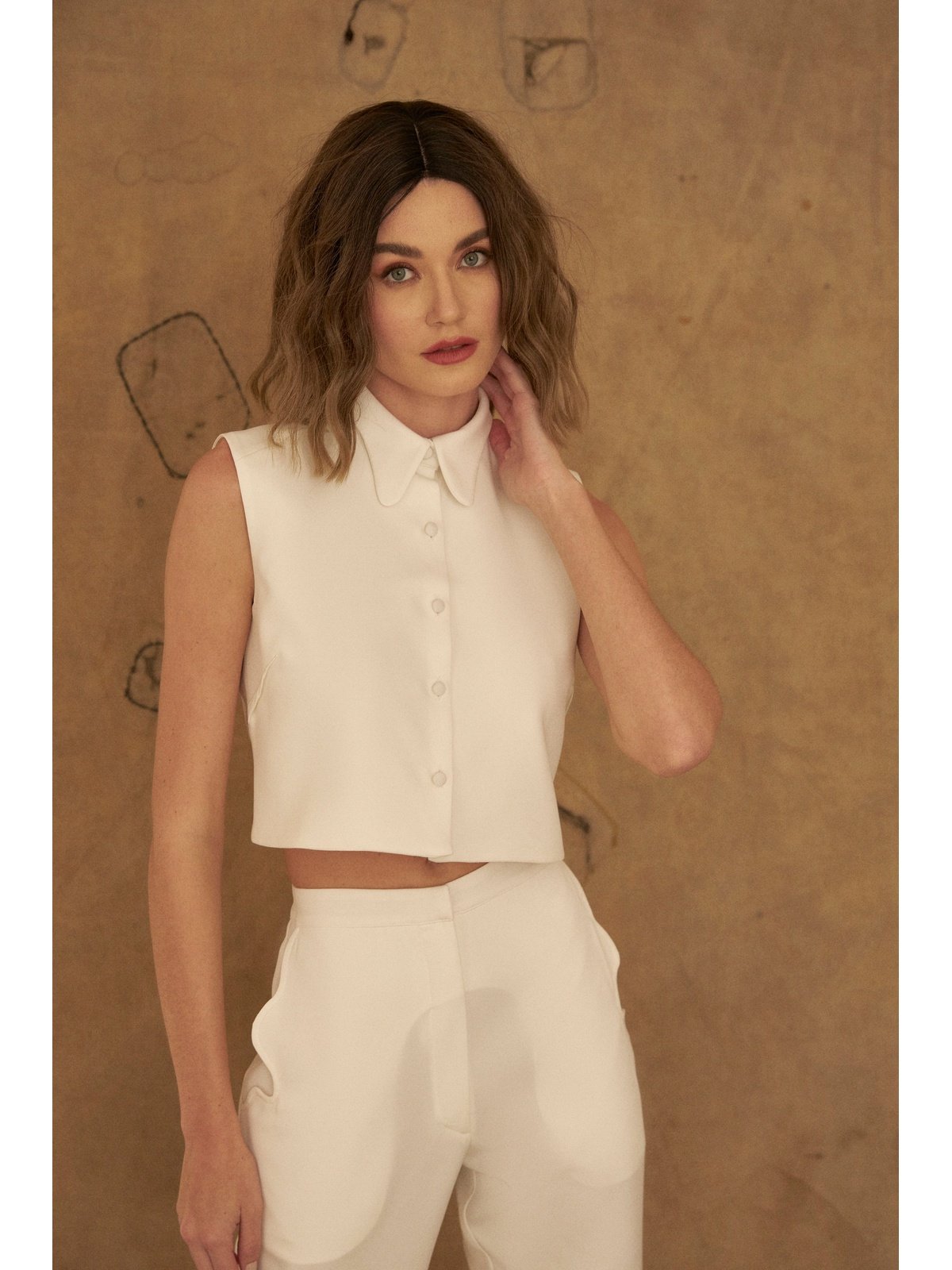 HL Hand Pants White