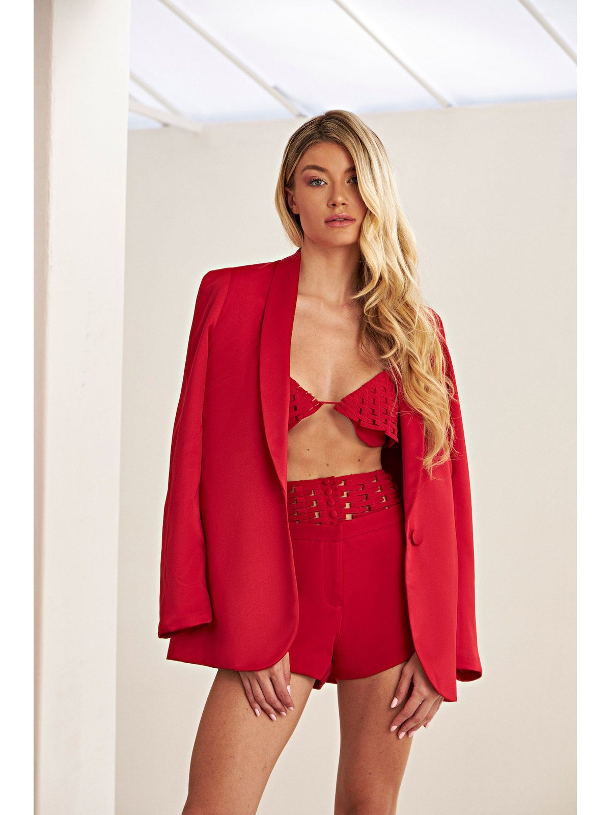 HL Hausmann Short Red