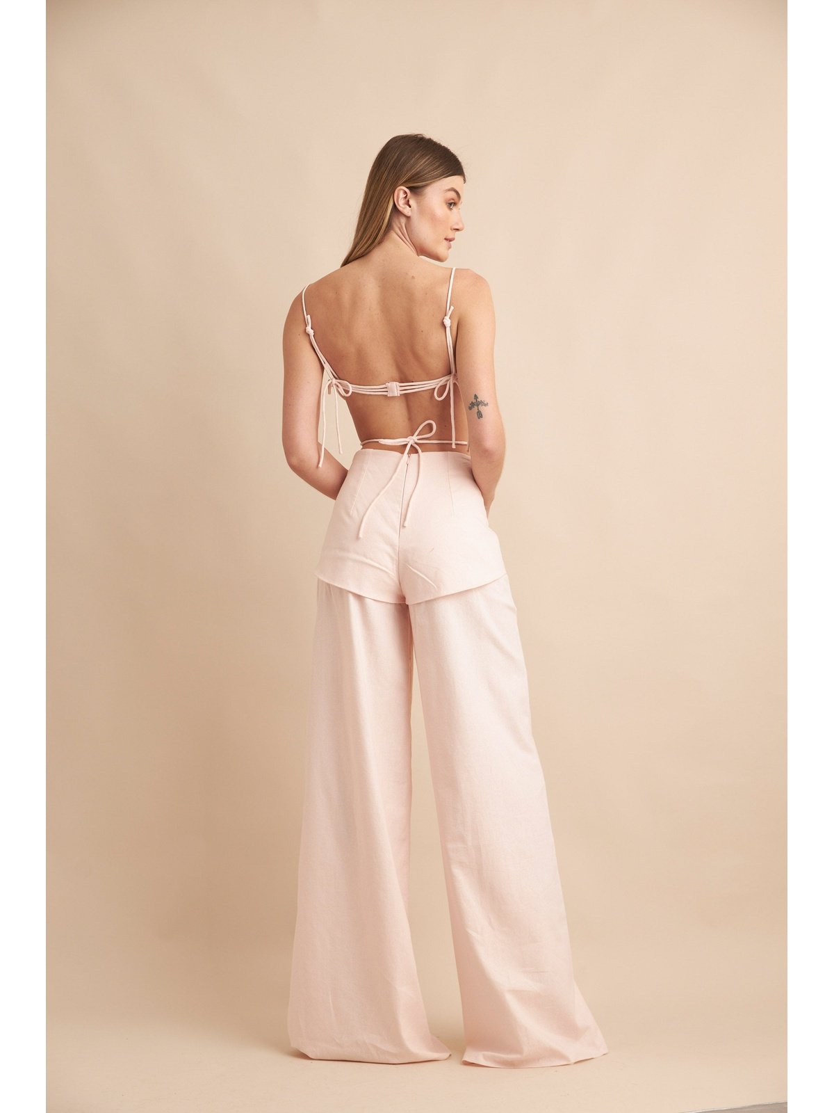 Coraçao Cropped Top Pink