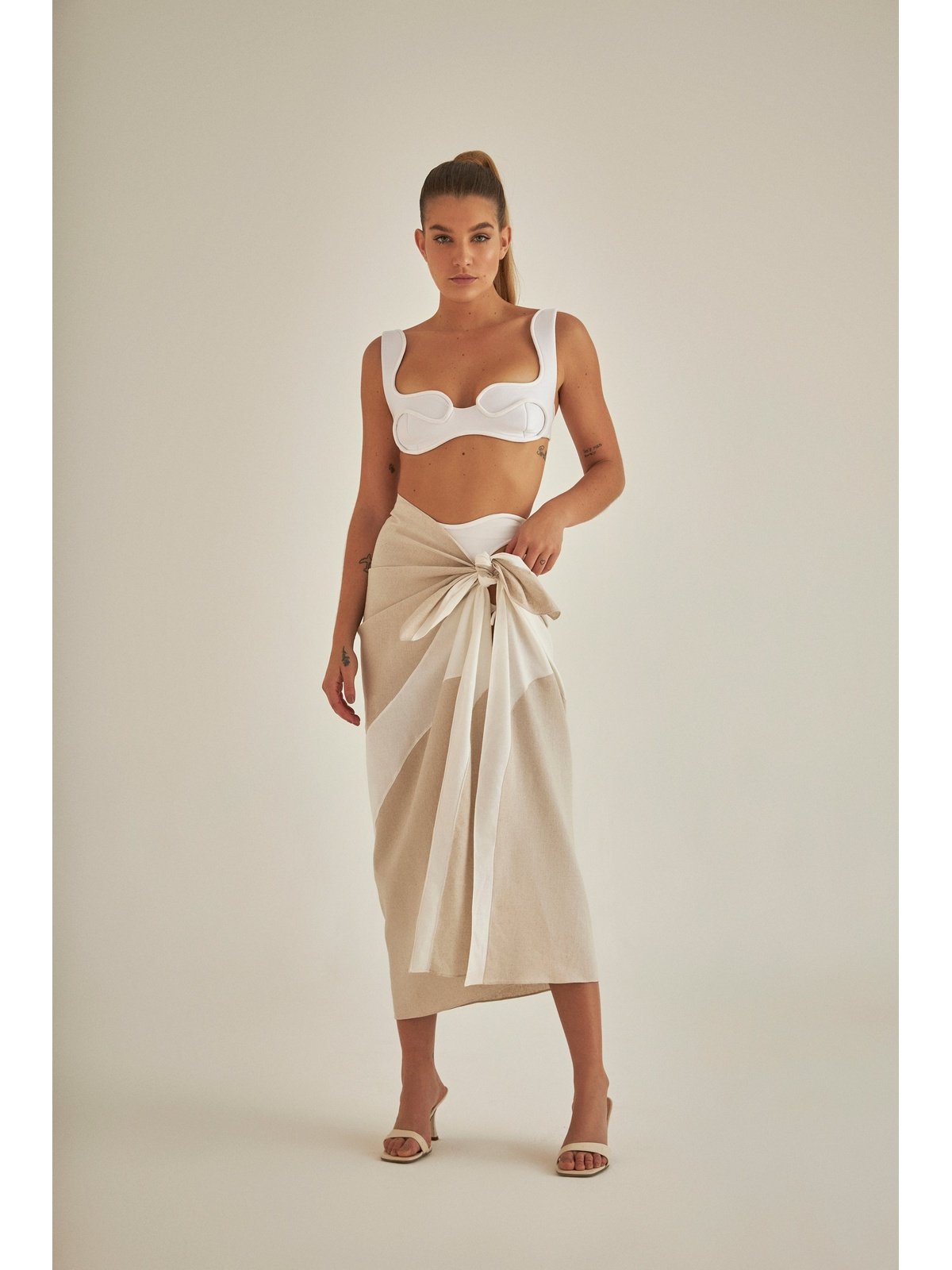 Falesias Bikini Top - White