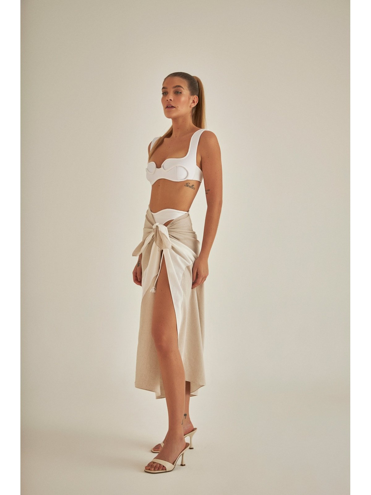 Falesias Bikini Top - White