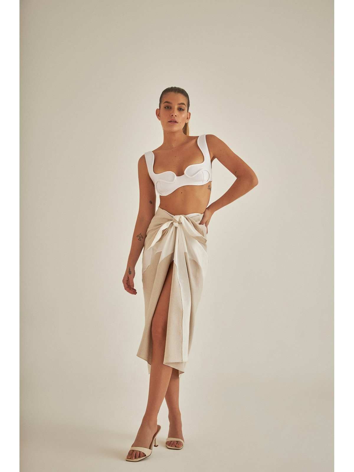 Falesias Bikini Bottom - White