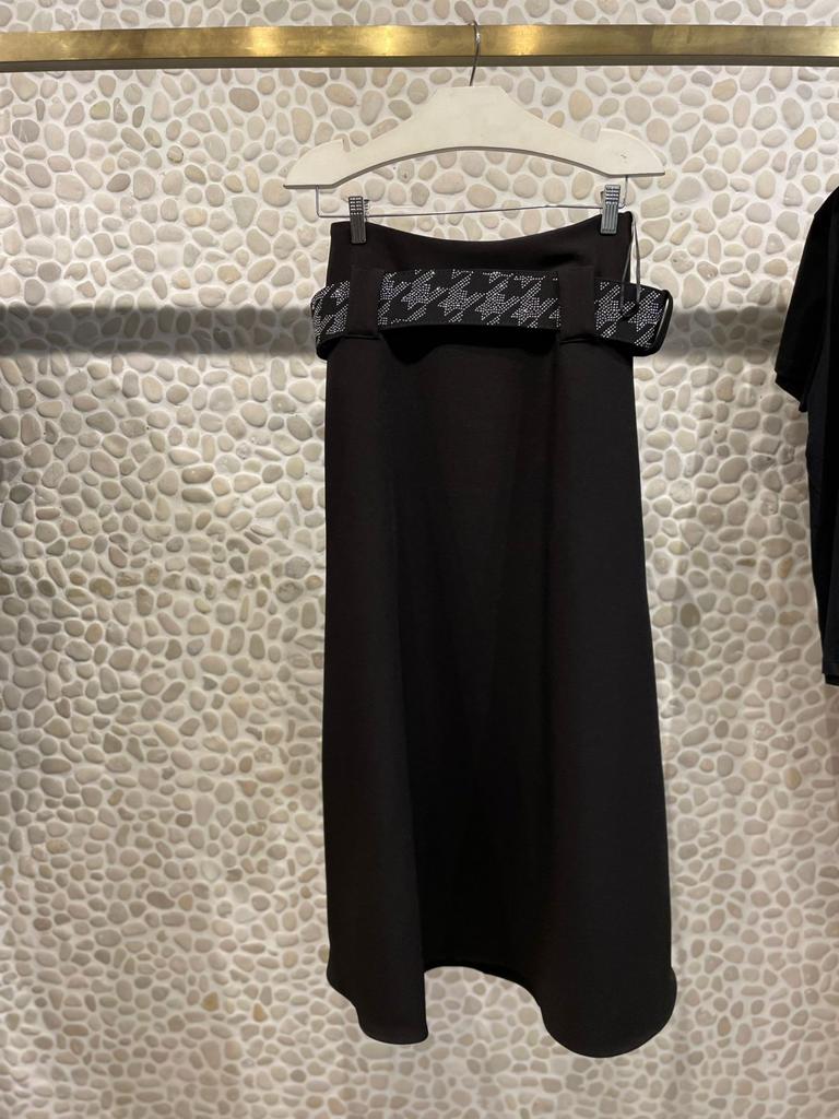 SC Strass Two Piece Set - Black