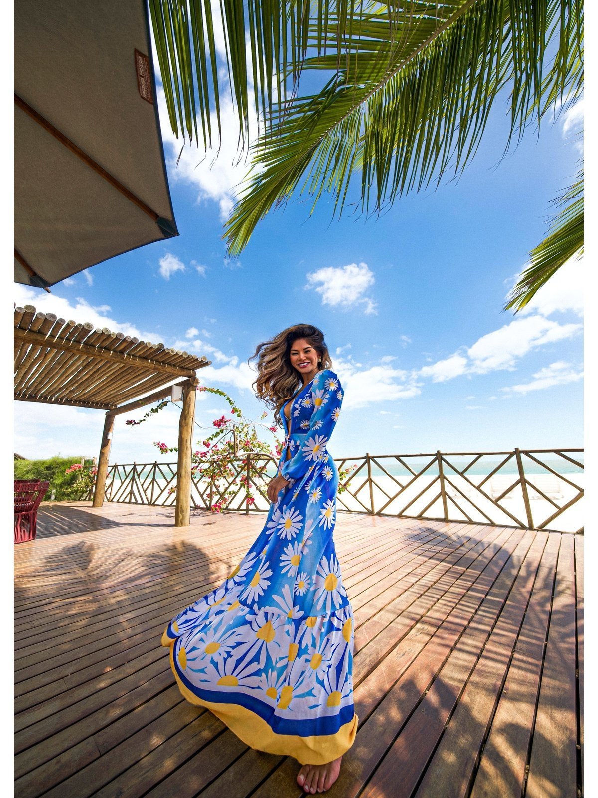 Floral Cover Up