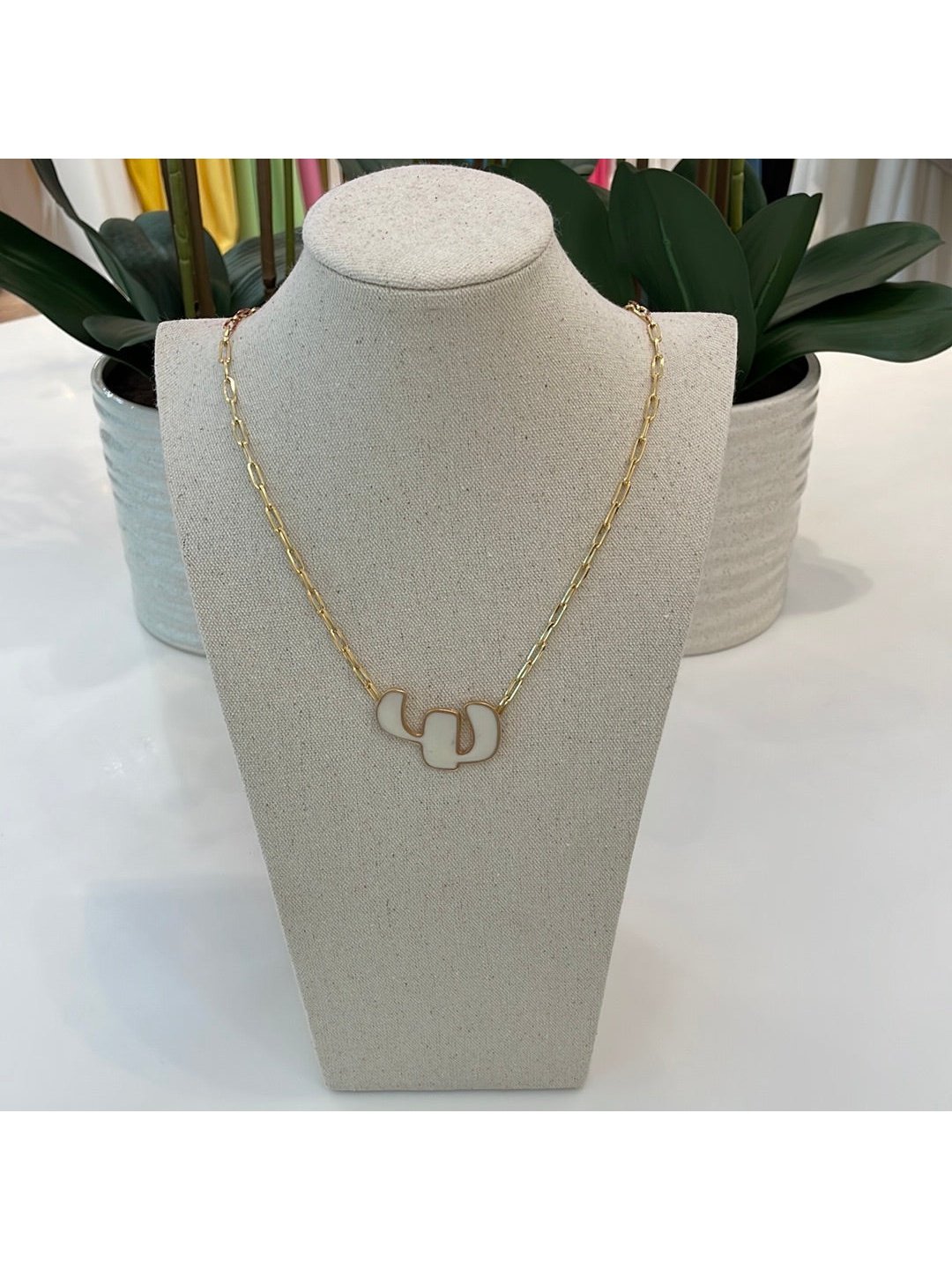 RB Medium Abaporu Cacto Necklace