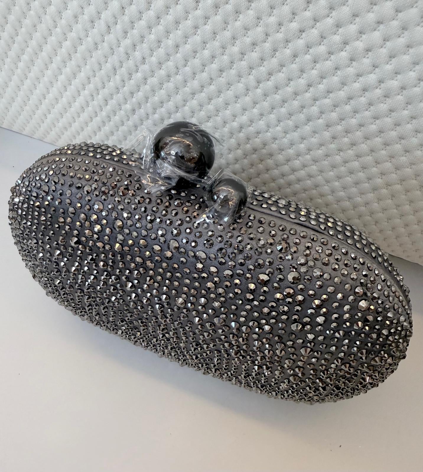 ITVOGUE SPARKLE OVAL CLUTCH