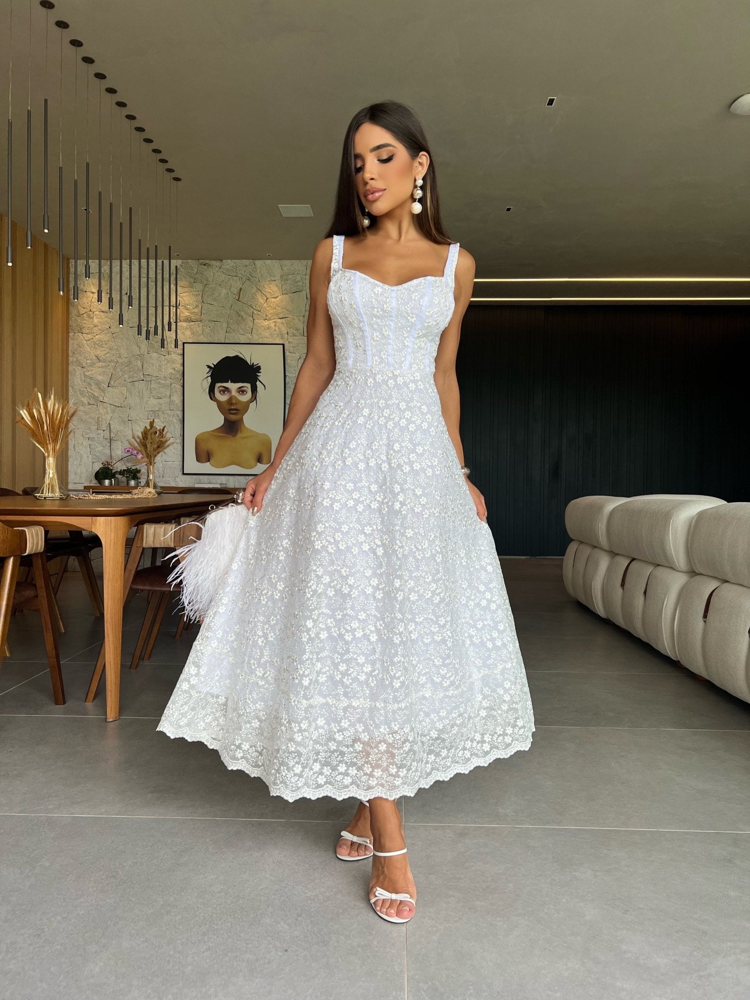 BELLE WHITE DRESS