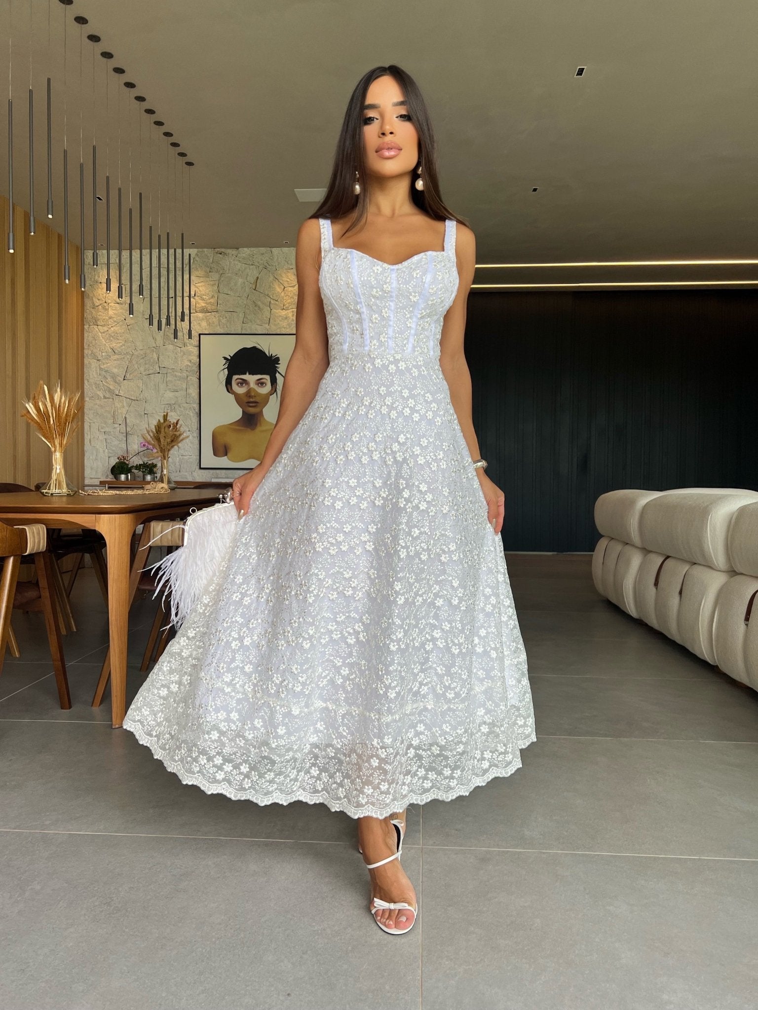 BELLE WHITE DRESS