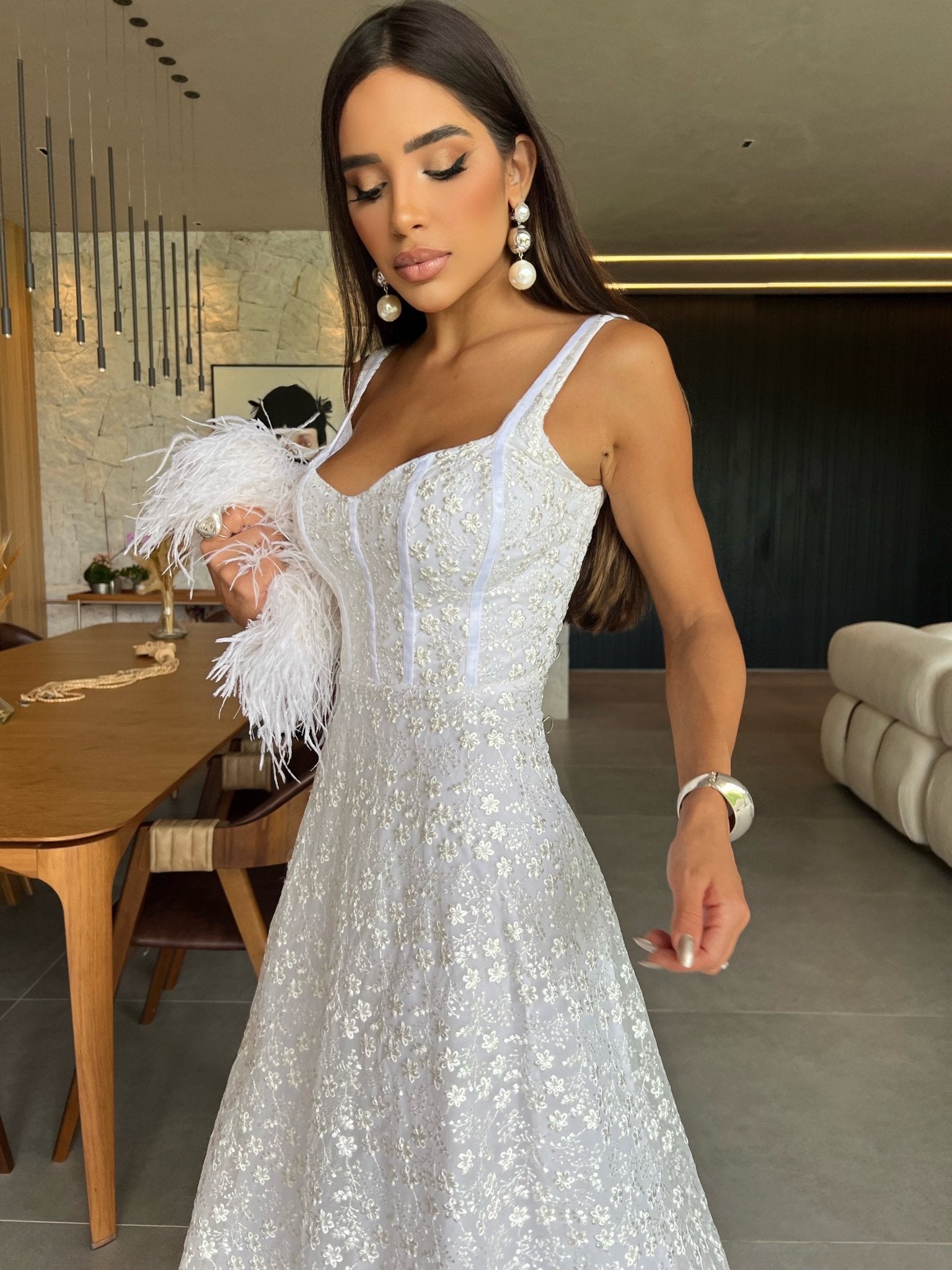 BELLE WHITE DRESS
