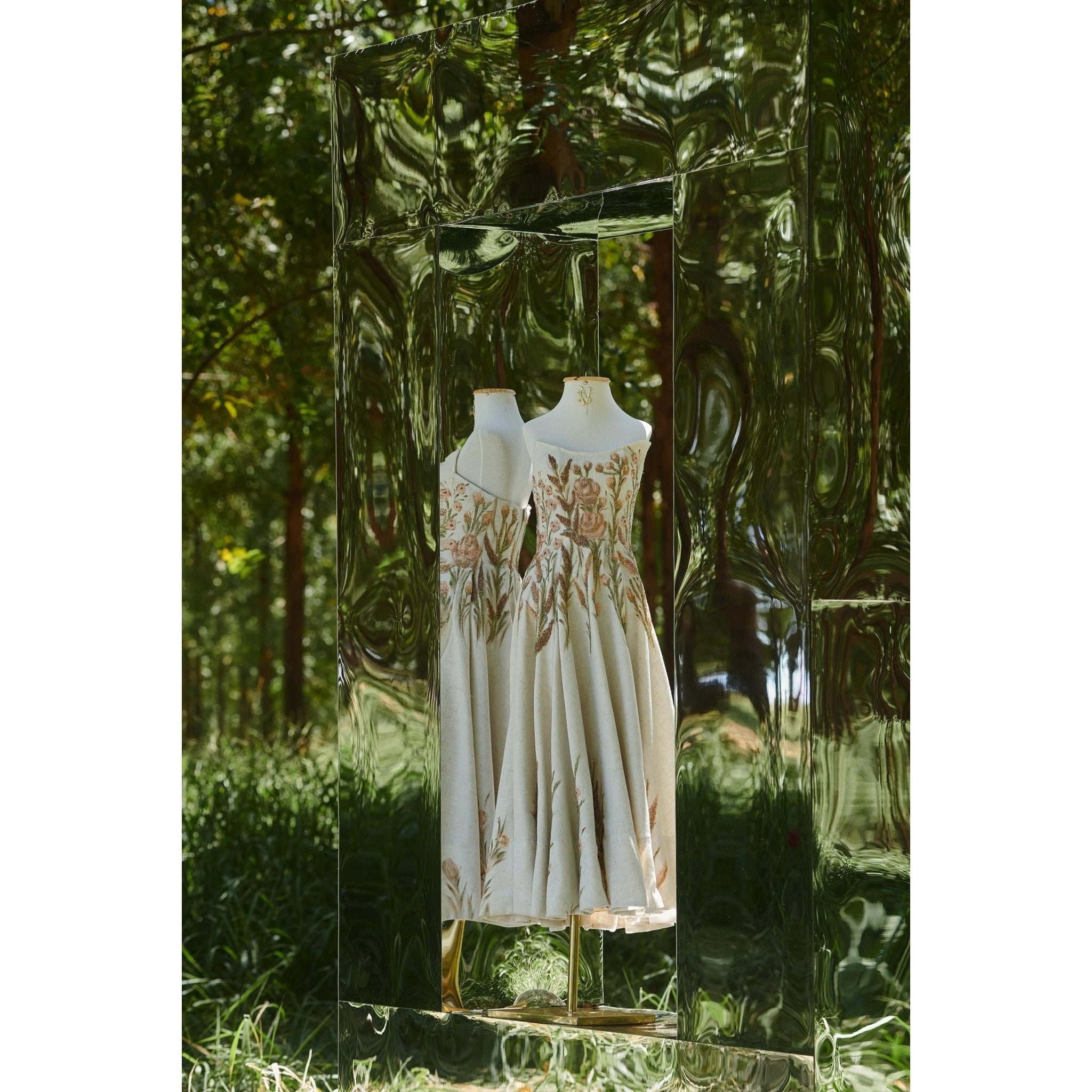 LN HAND PAINTED DRESS