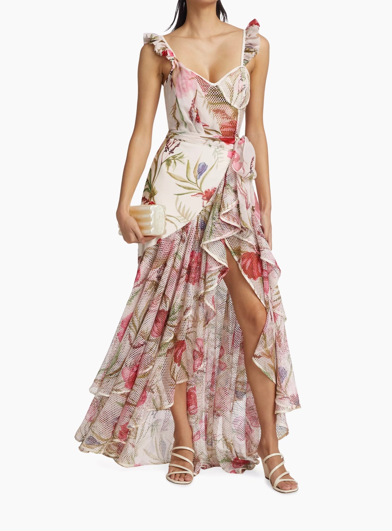 PB BUSTIER MAXI DRESS