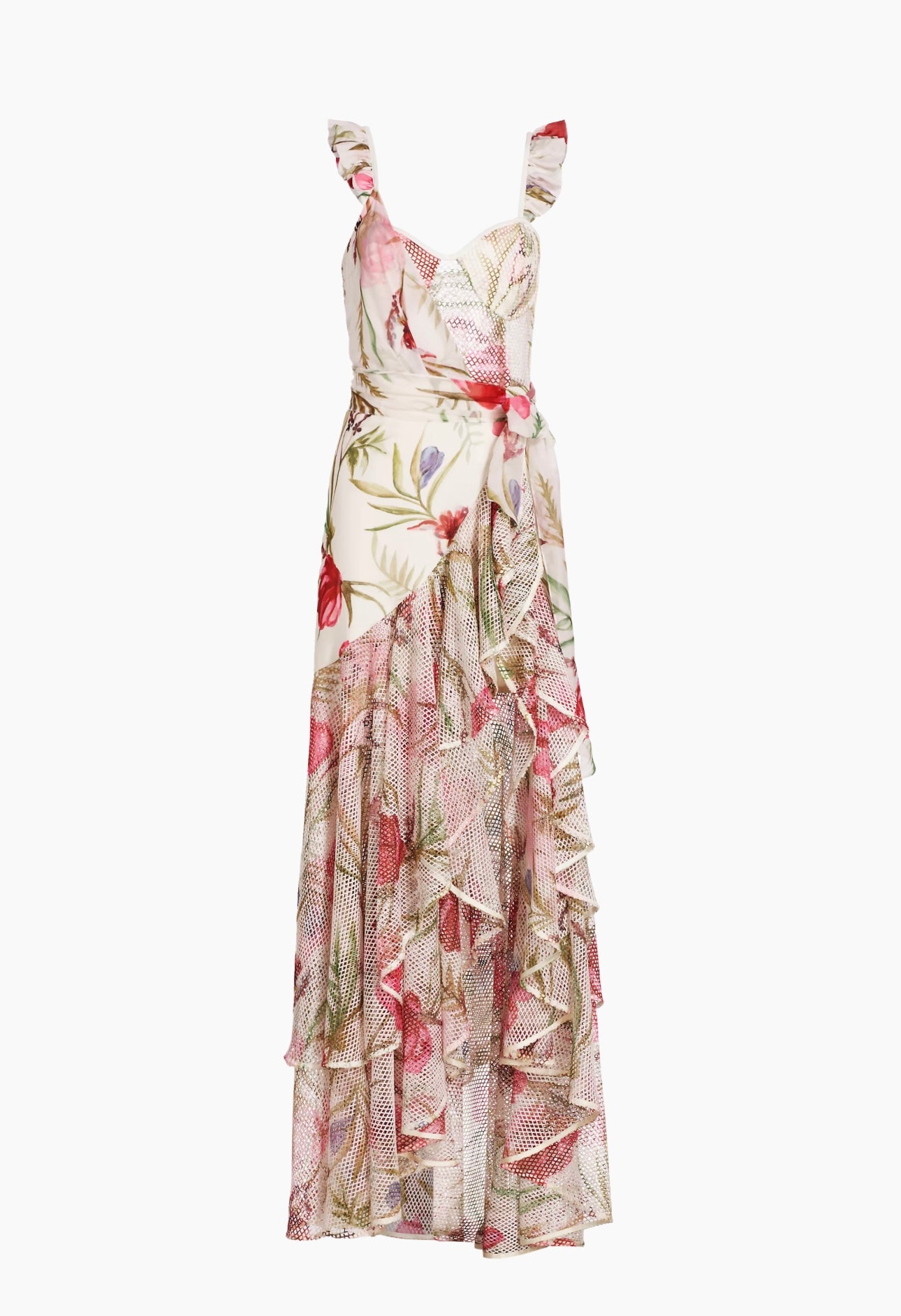PB BUSTIER MAXI DRESS