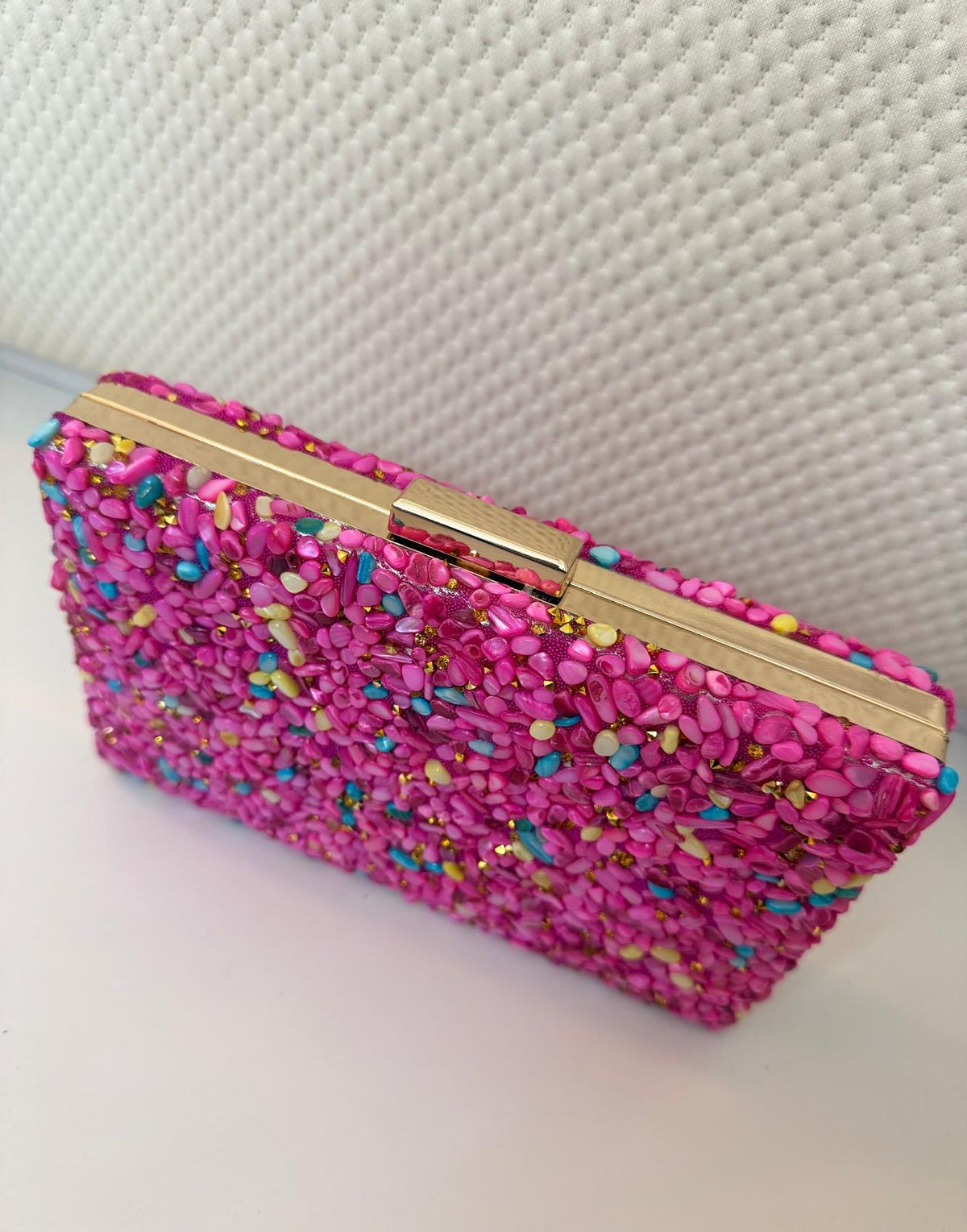 ITVOGUE STONE CLUTCH