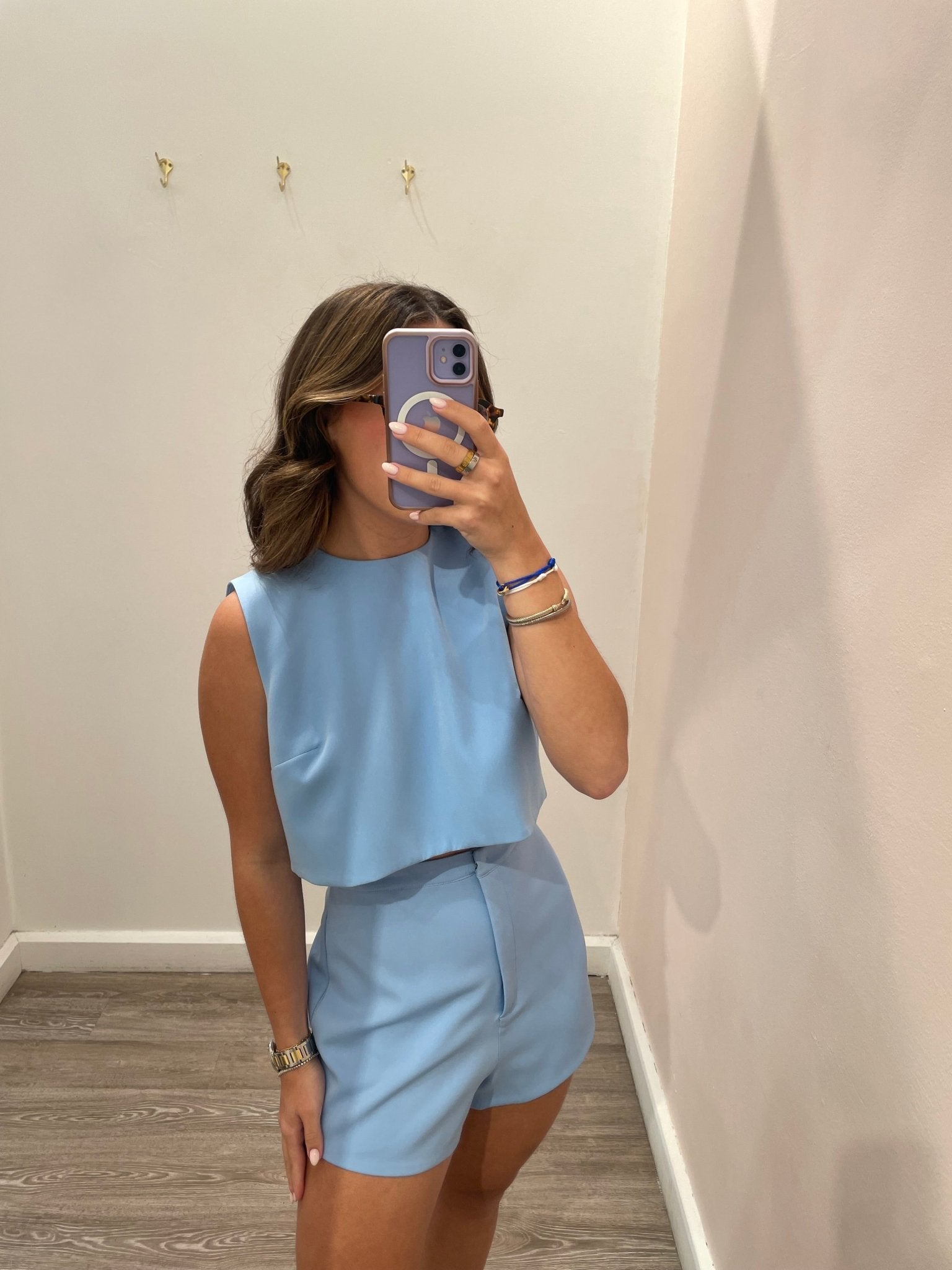 HL ARCO BLUE SHORTS