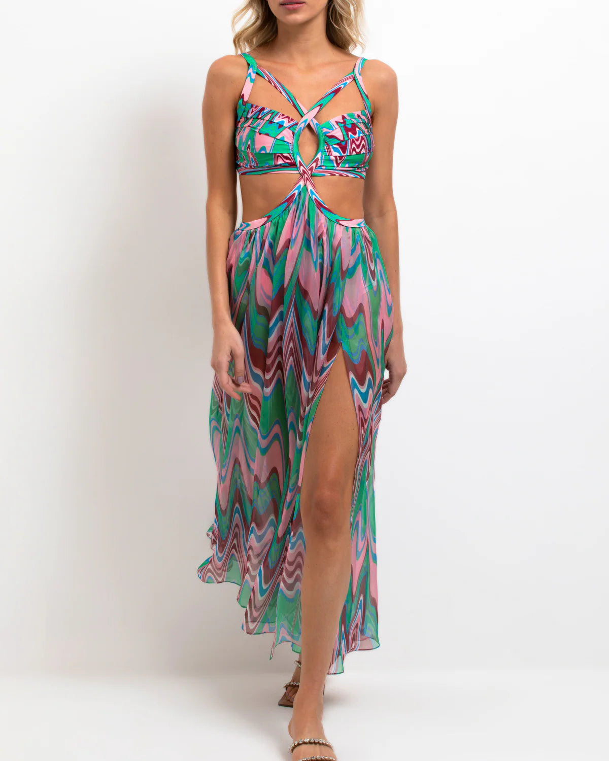 PB CUT OUT MAXI DRESS