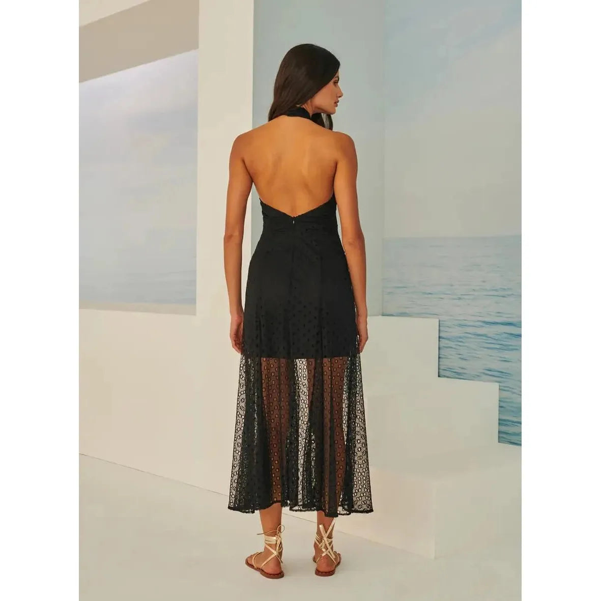 TD TULE BORDADO DRESS