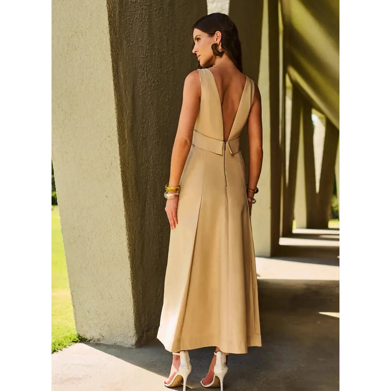 TD MAXI V DRESS