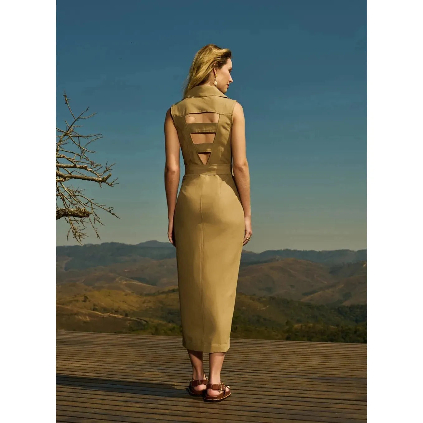 CASHEQUER BLAZER DRESS