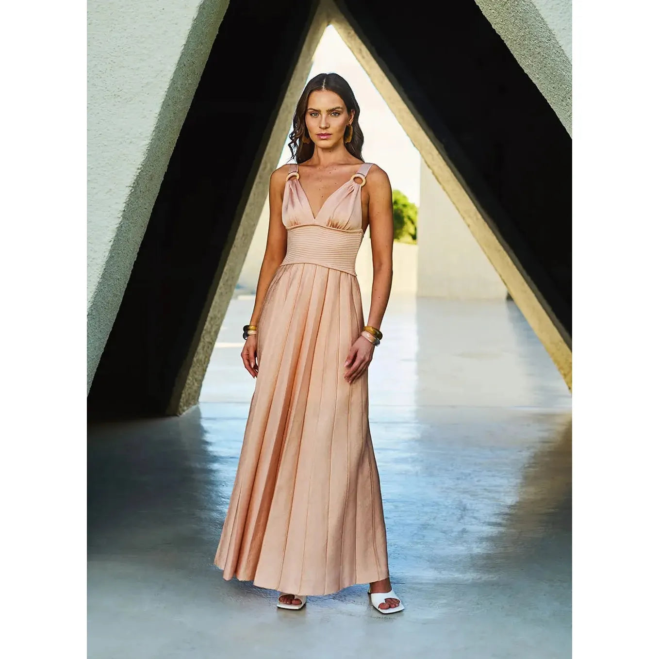TD TRICOT LONG DRESS