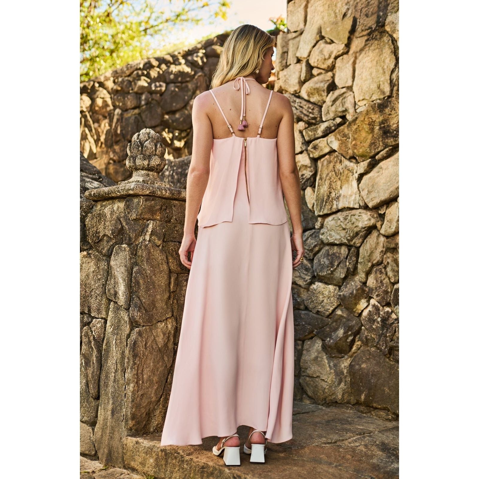 SK MAXI ROSA DRESS
