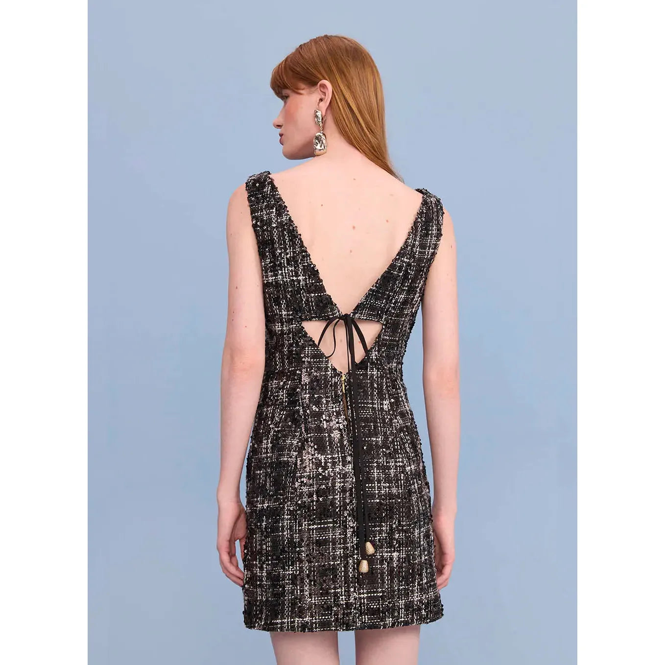 SK CHANEL SHORT TWEED DRESS