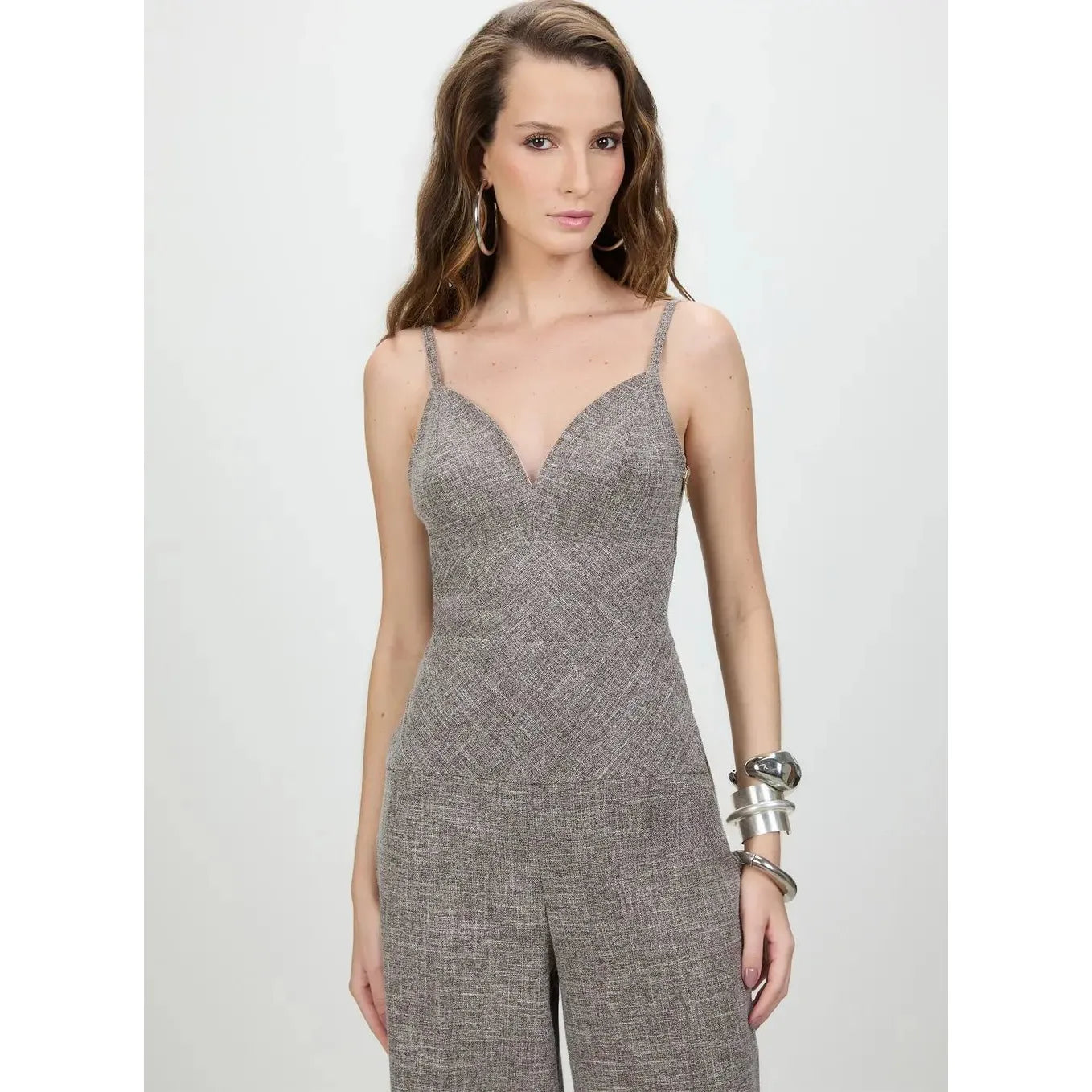 TD TWEED JUMPSUIT