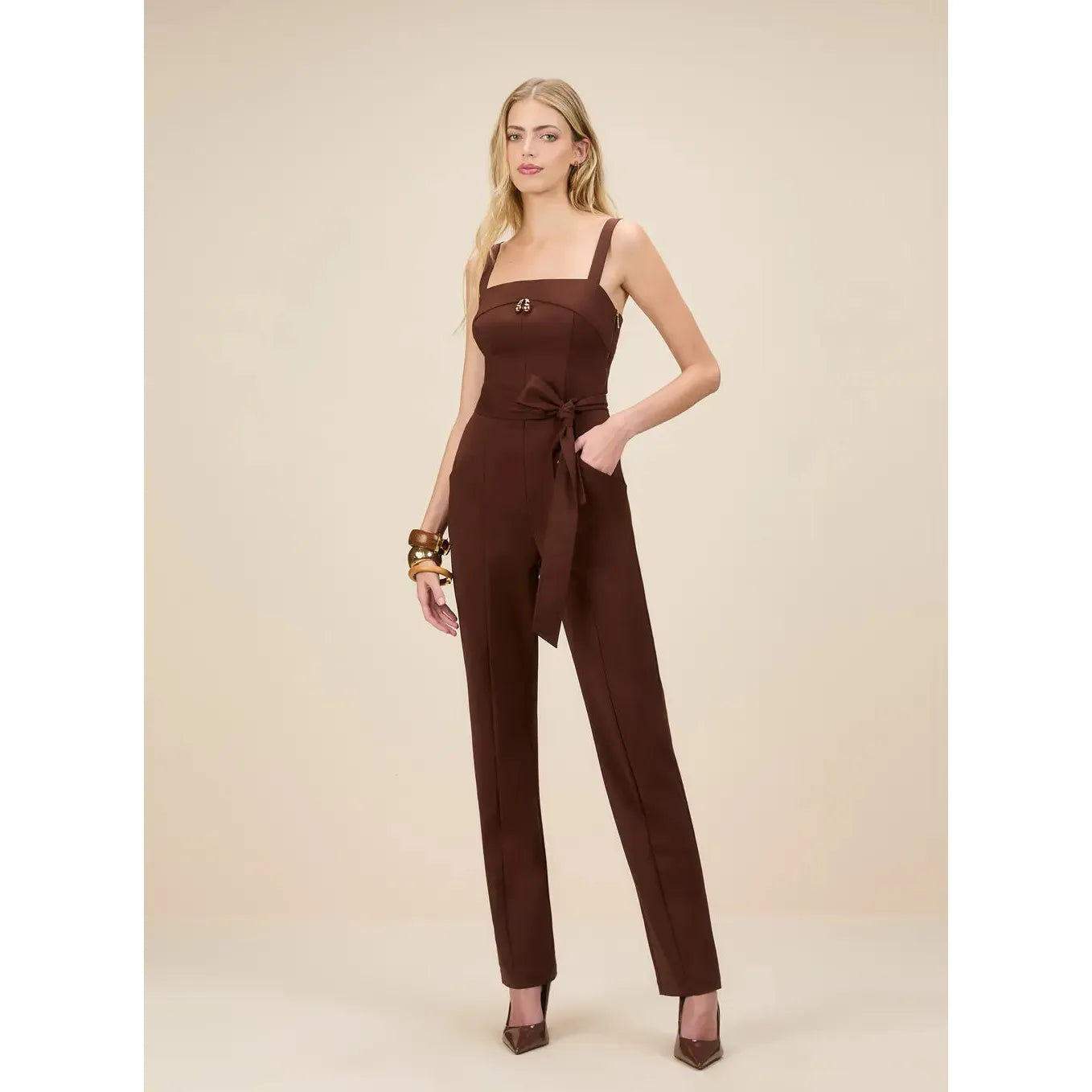 SK TAILORED COTTON OVERALLS