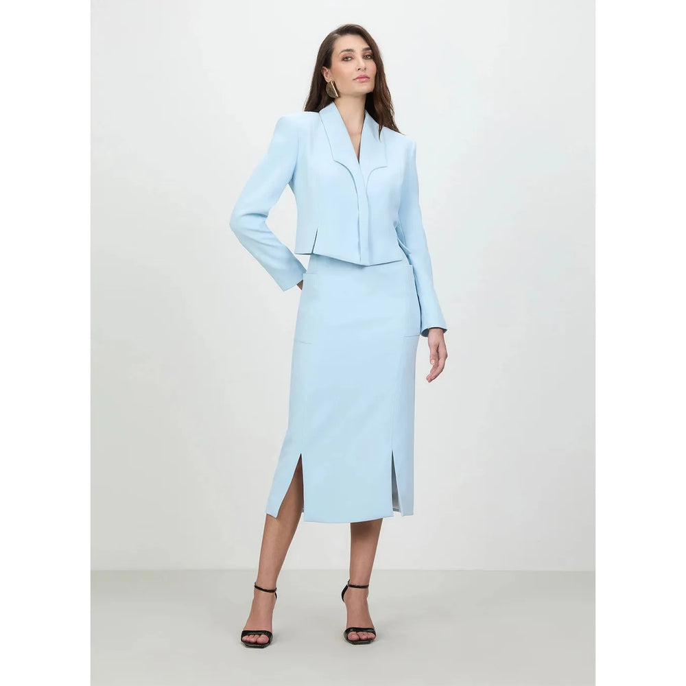 TD MIDI BLAZER SET BLUE SKY