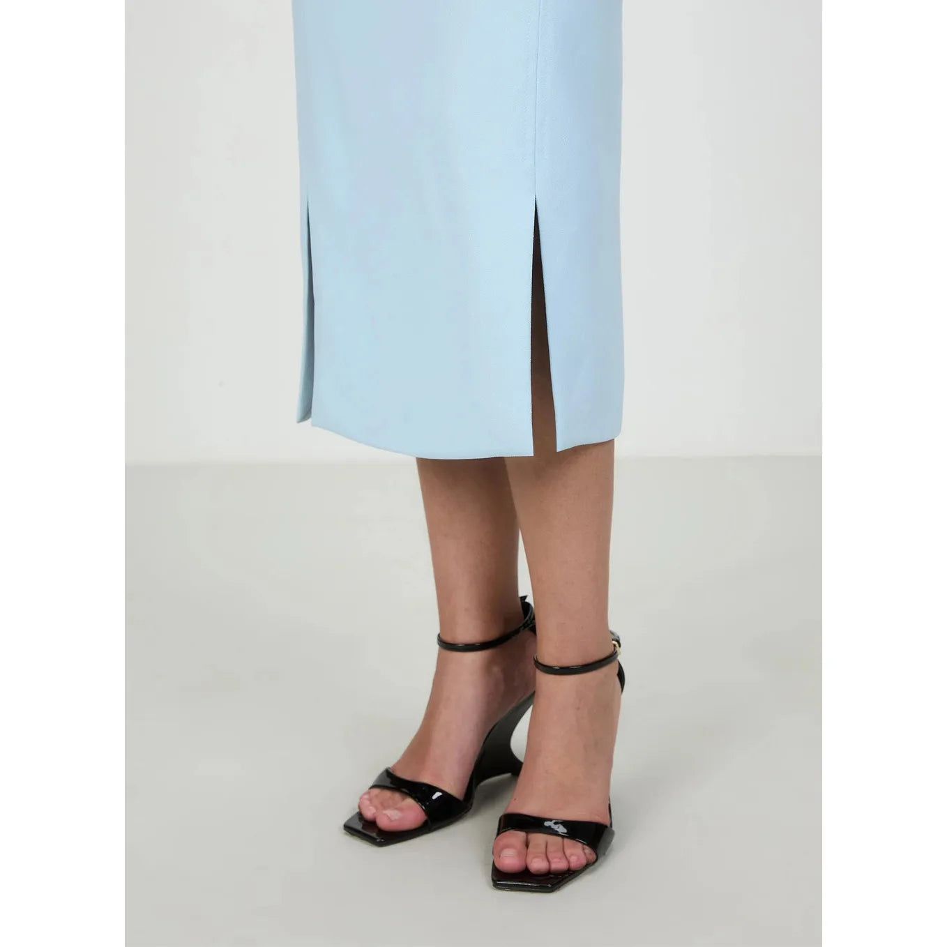 TD MIDI BLAZER SET BLUE SKY