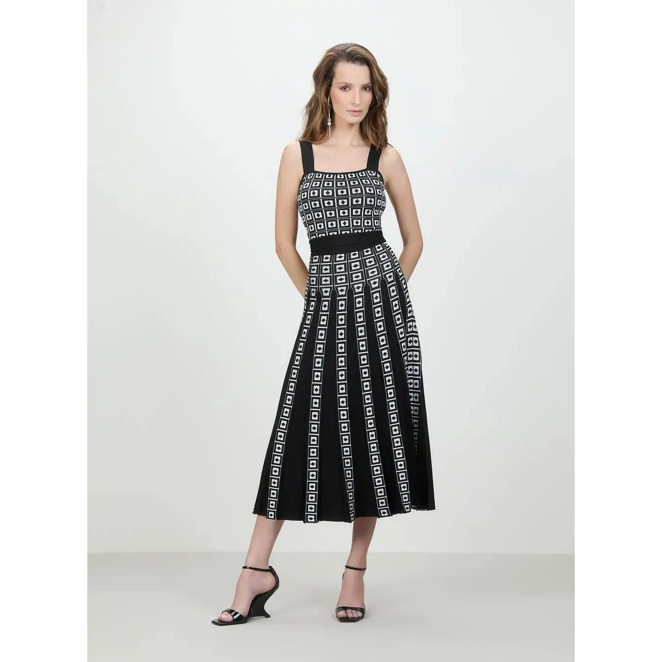 TD TRICOT QUADRICULADO MATCHING SET