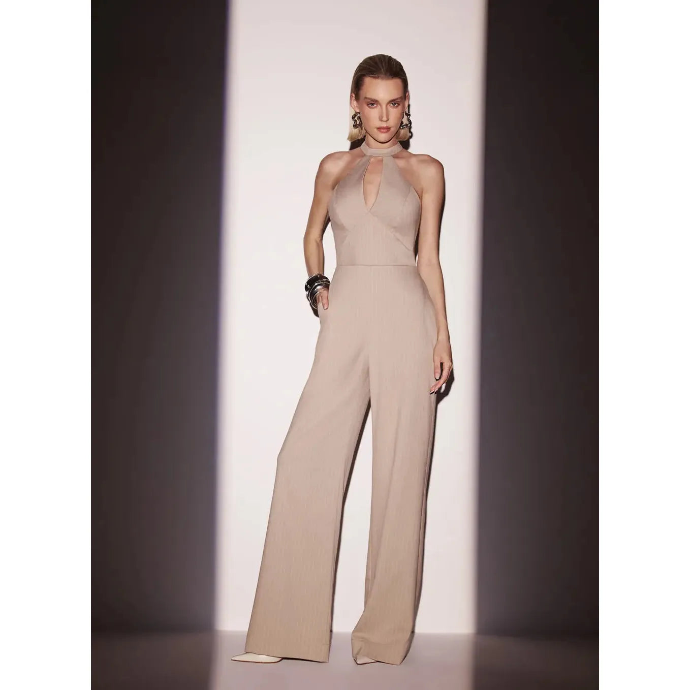 TD TAILORED JUMPSUIT WITH CUT OUTS