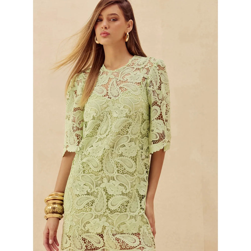 SK CASHMERE LACE DRESS