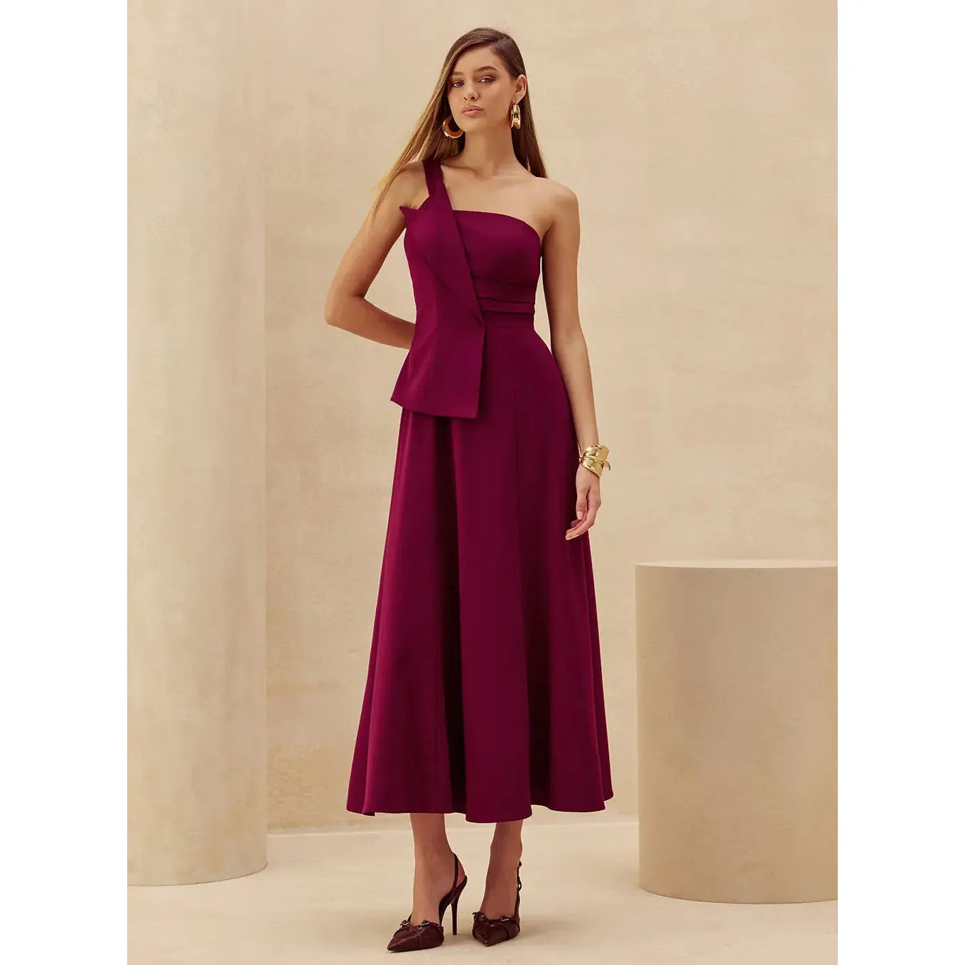 SK MIDI NORDIC DRESS