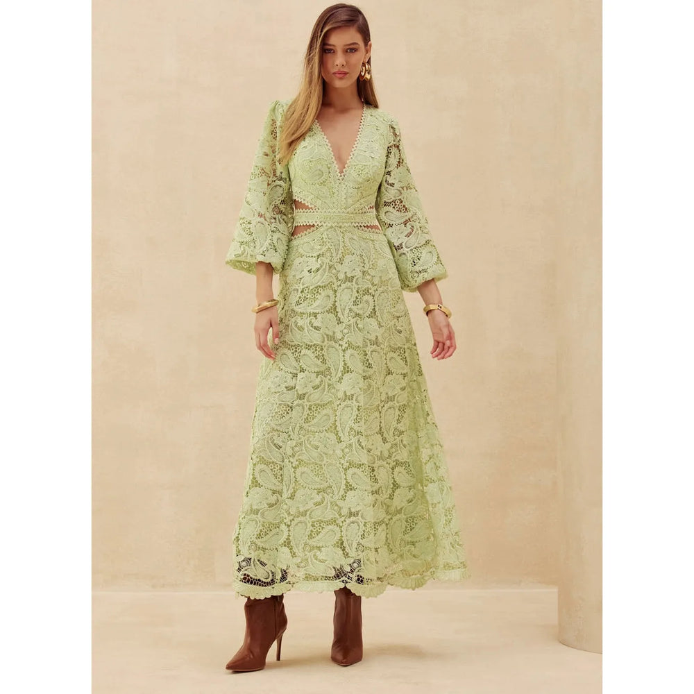 SK CUT OUT LACE DRESS