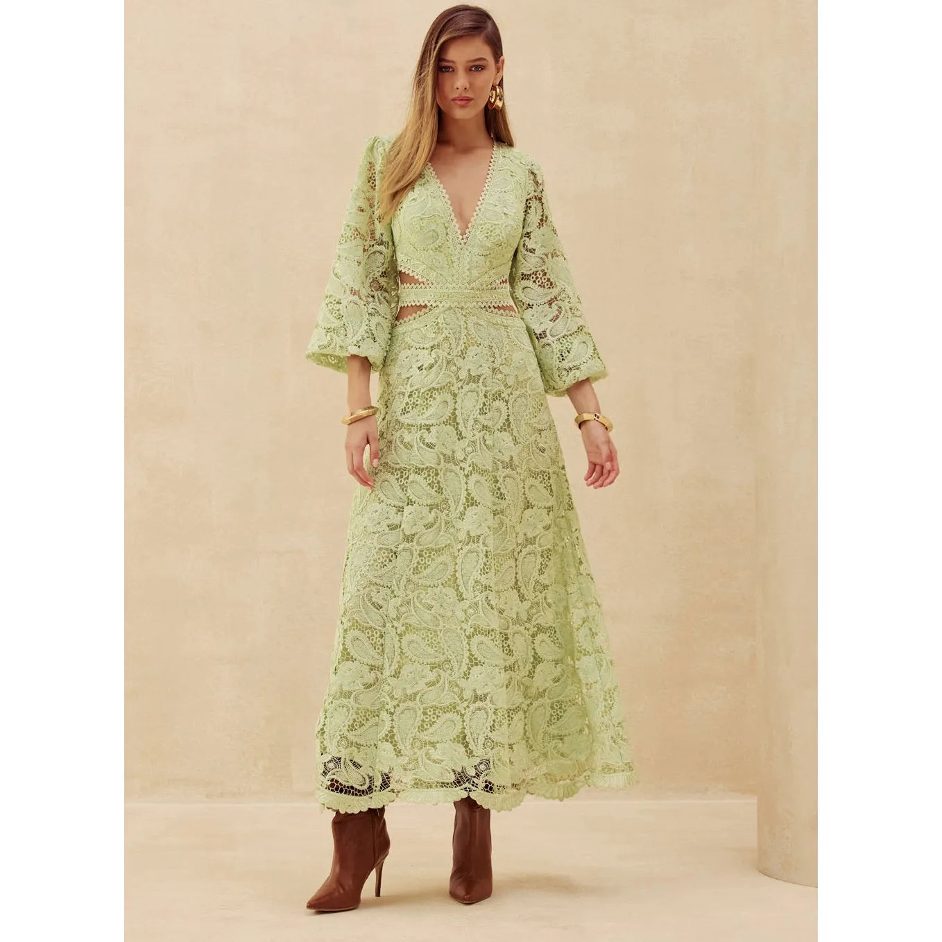 SK CUT OUT LACE DRESS