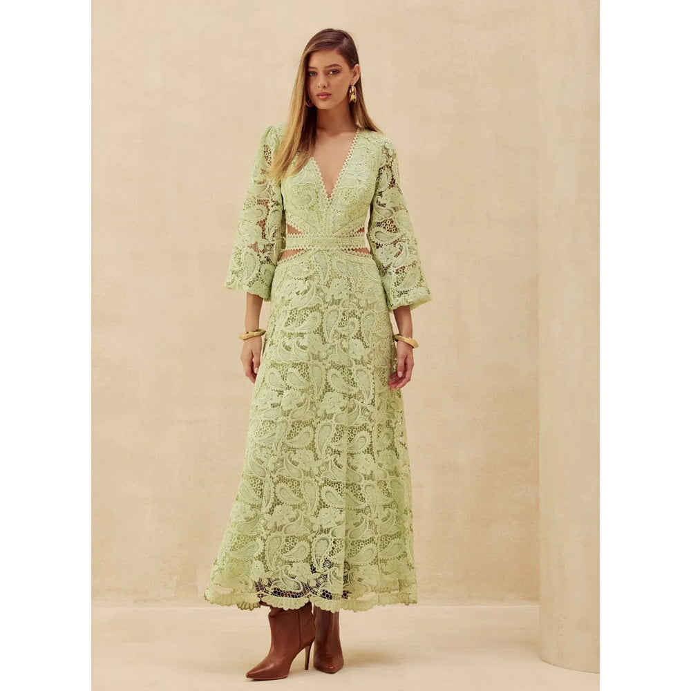 SK CUT OUT LACE DRESS