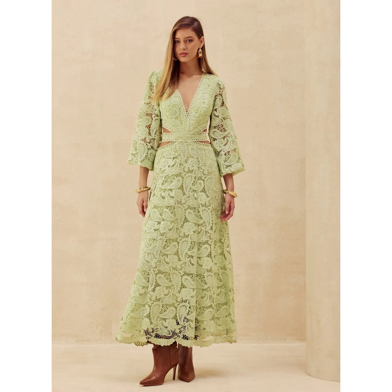 SK CUT OUT LACE DRESS
