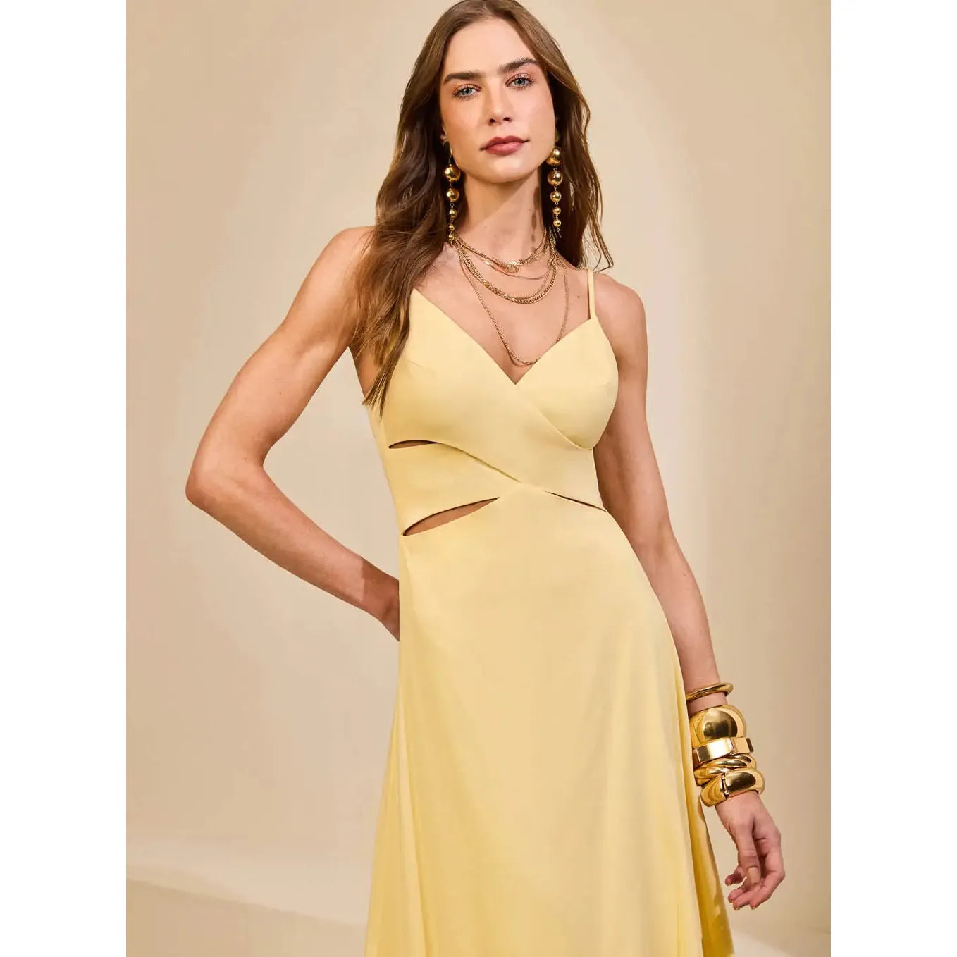 SK CROSS-BODY DRESS