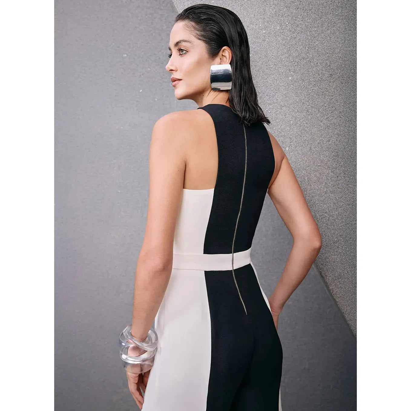 TD BICOLOR JUMPSUIT