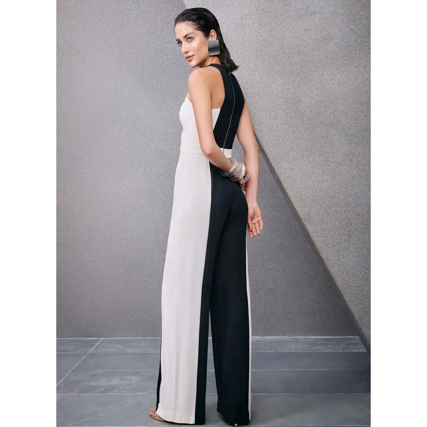 TD BICOLOR JUMPSUIT