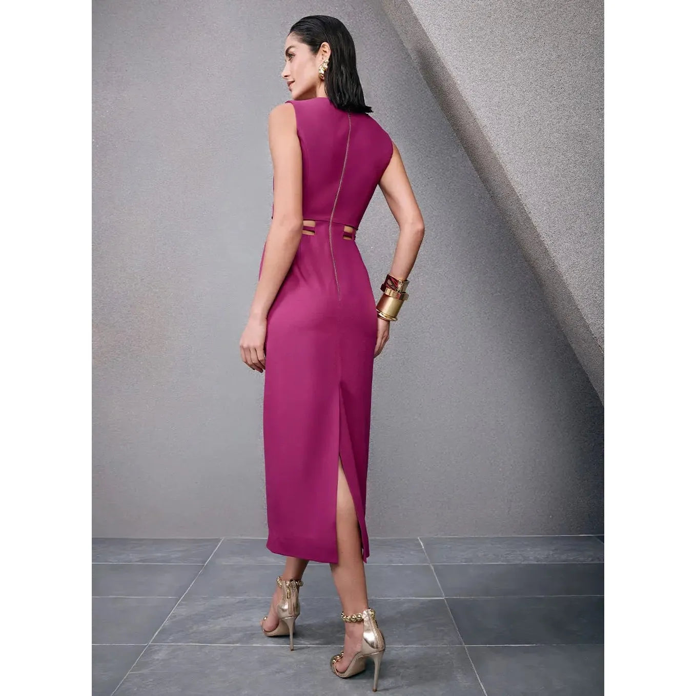 TD CHERRY VAZADO DRESS