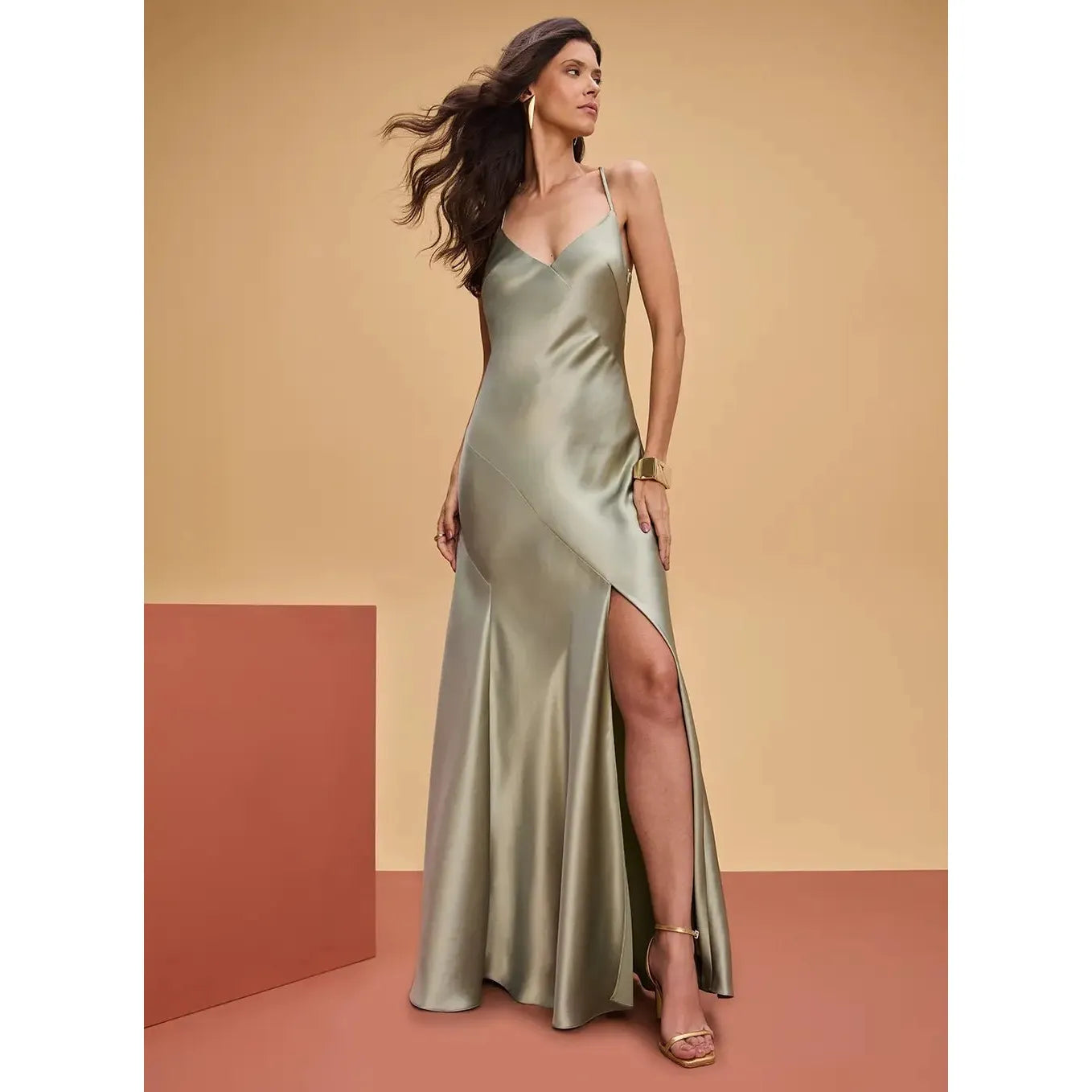 TD LONG FLOW GOWN