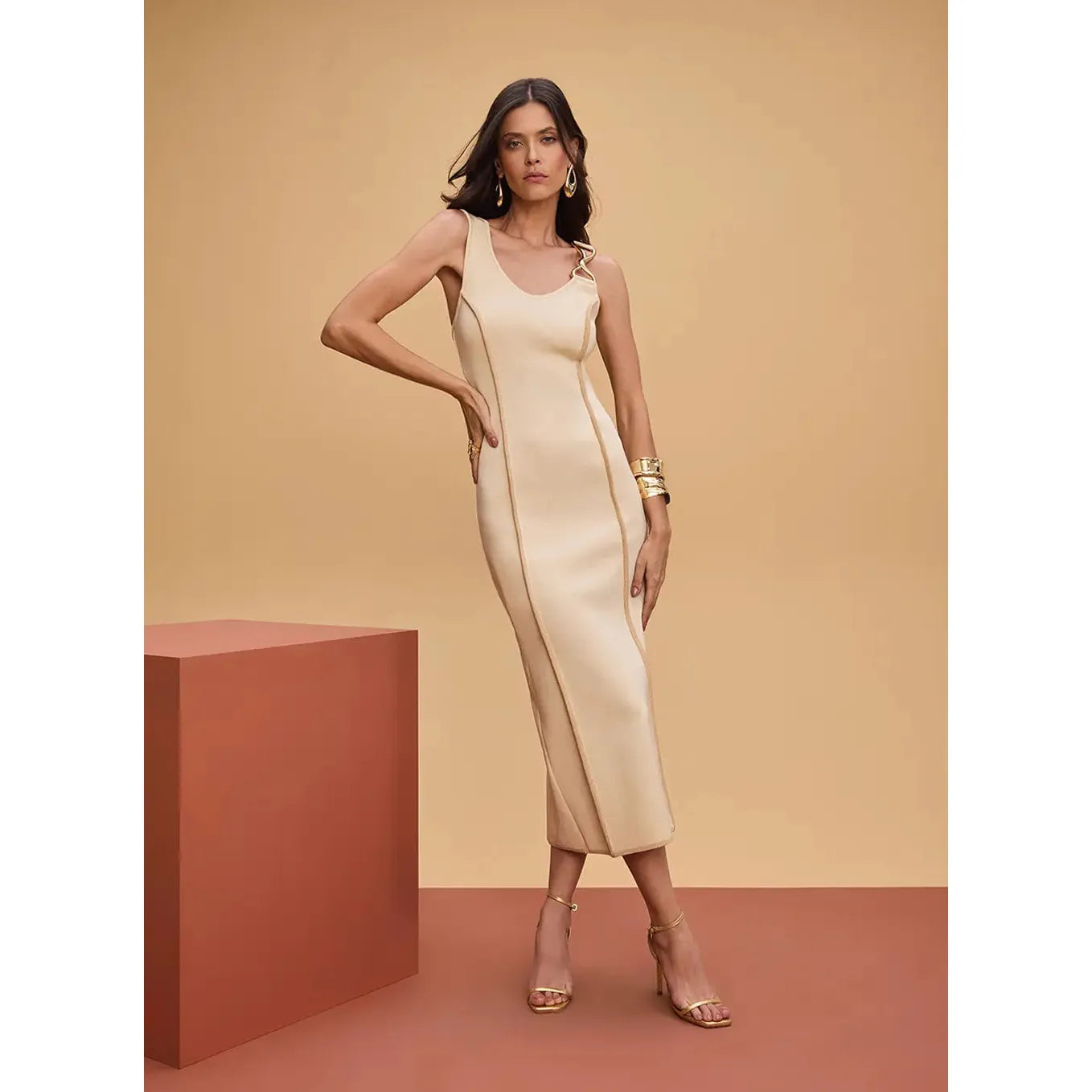TD SCULPT TRICOT DRESS