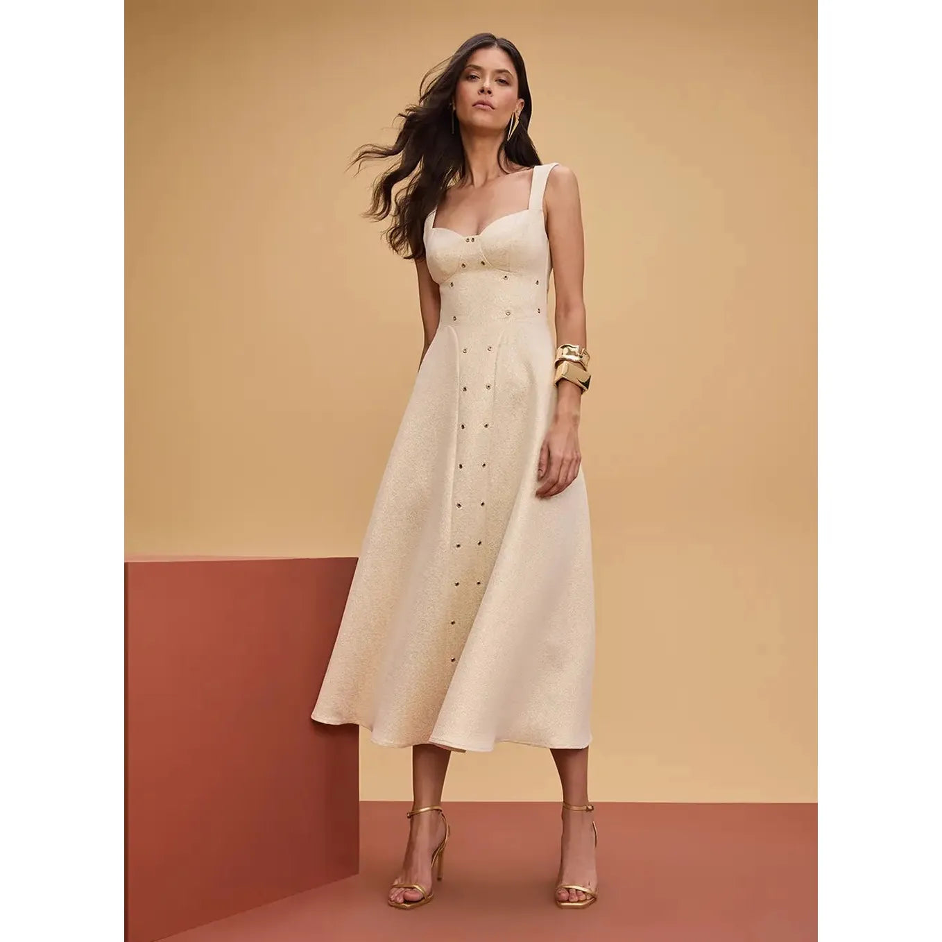 TD MIDI GLOW TAILOR DRESS