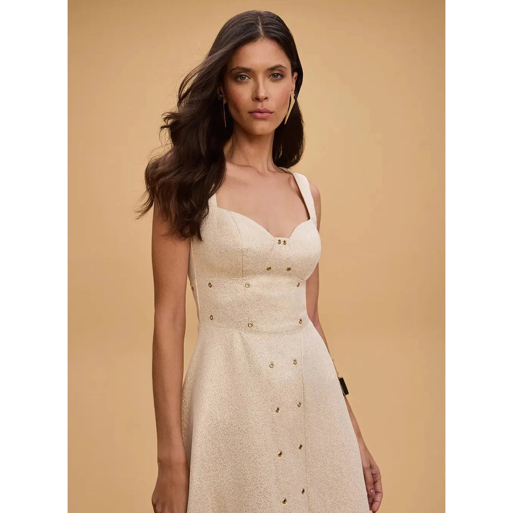TD MIDI GLOW TAILOR DRESS
