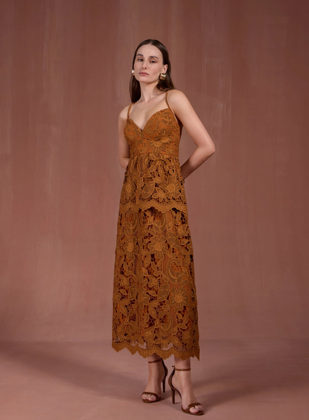 SK MIDI FLORAL EMBROIDERY