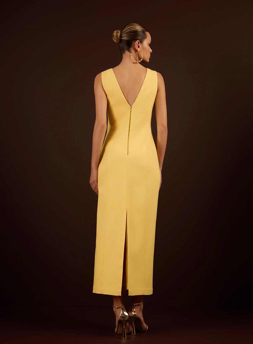 SK MIDI MAXI BOW DRESS